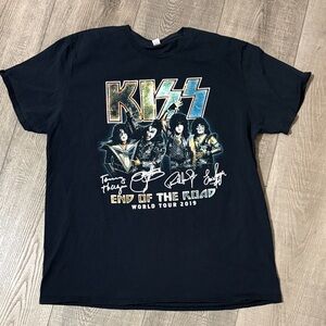 Kiss | Shirts | Band Tee Kiss Monster Tour 23 Black Graphic 2xl